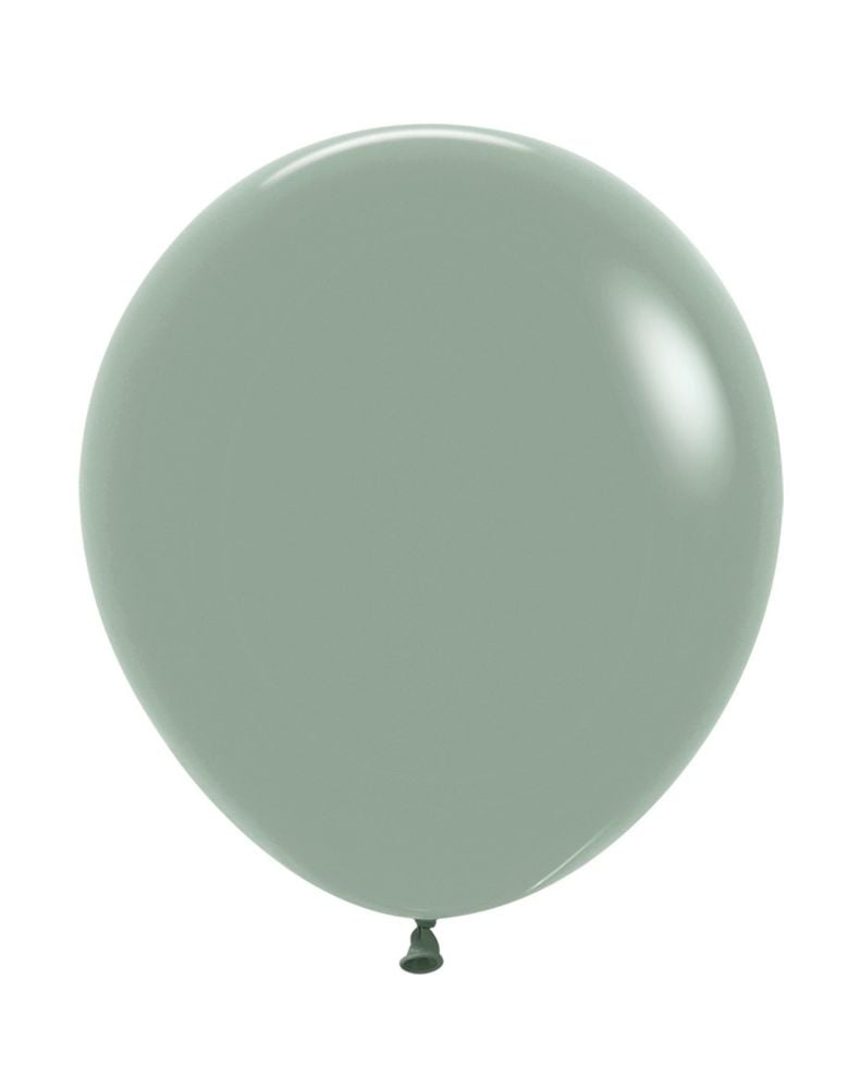 18" Pastel Dusk Laurel Green (25 Stück)