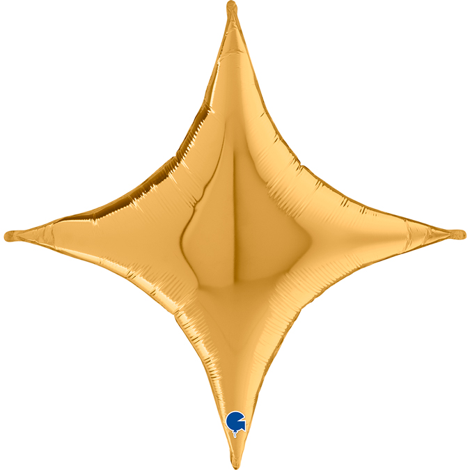 30" Deco-Concave Cross Altgold (unverpackt)