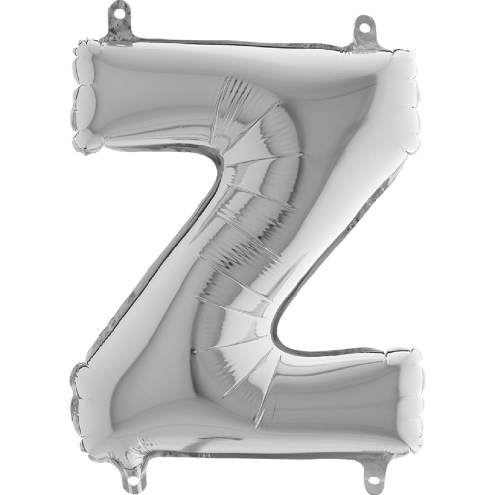 14" Folienbuchstabe "Z" Silver