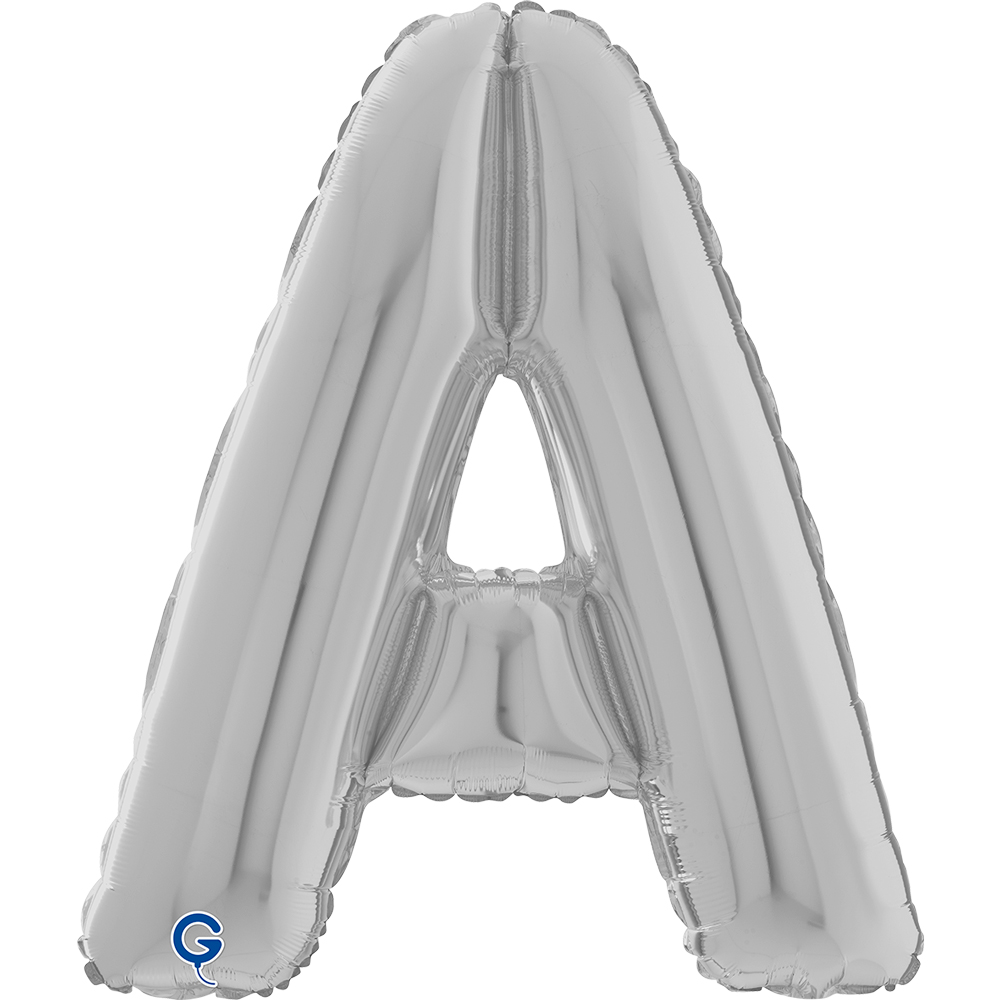 26" Folienbuchstabe "A" Silver