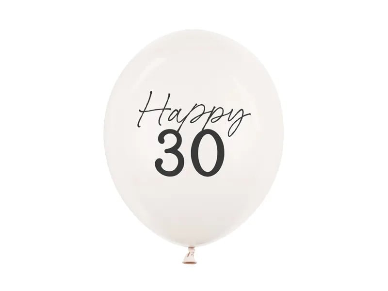 11" Latexballons 30 - Pastel Off-white (50 Stück)