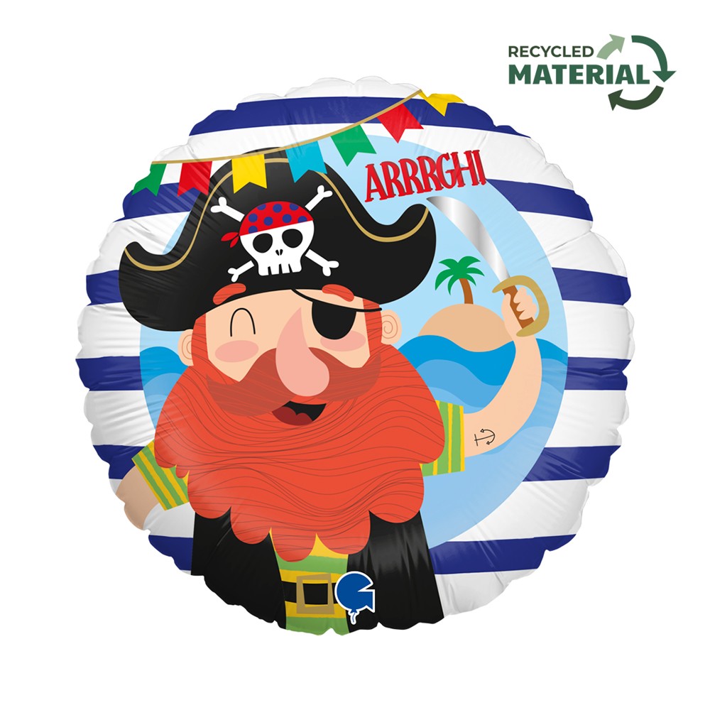 18" Funny Pirate