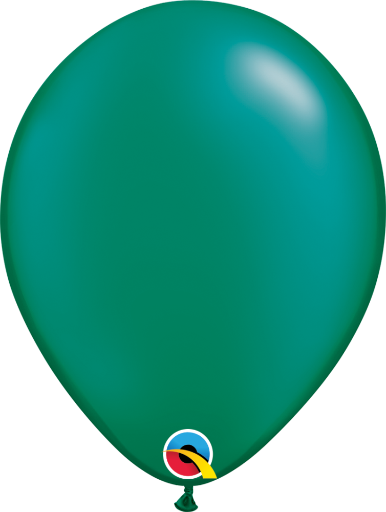 11" Pearl Emerald green (100 Stück)