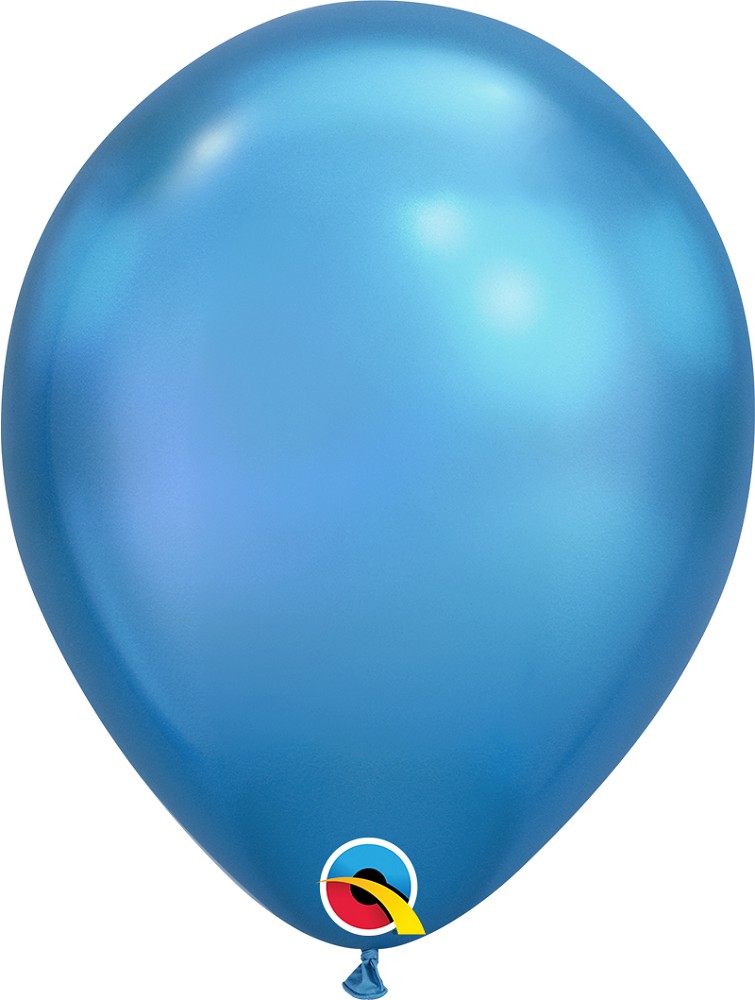 11" Chrome Blue (25 Stück)
