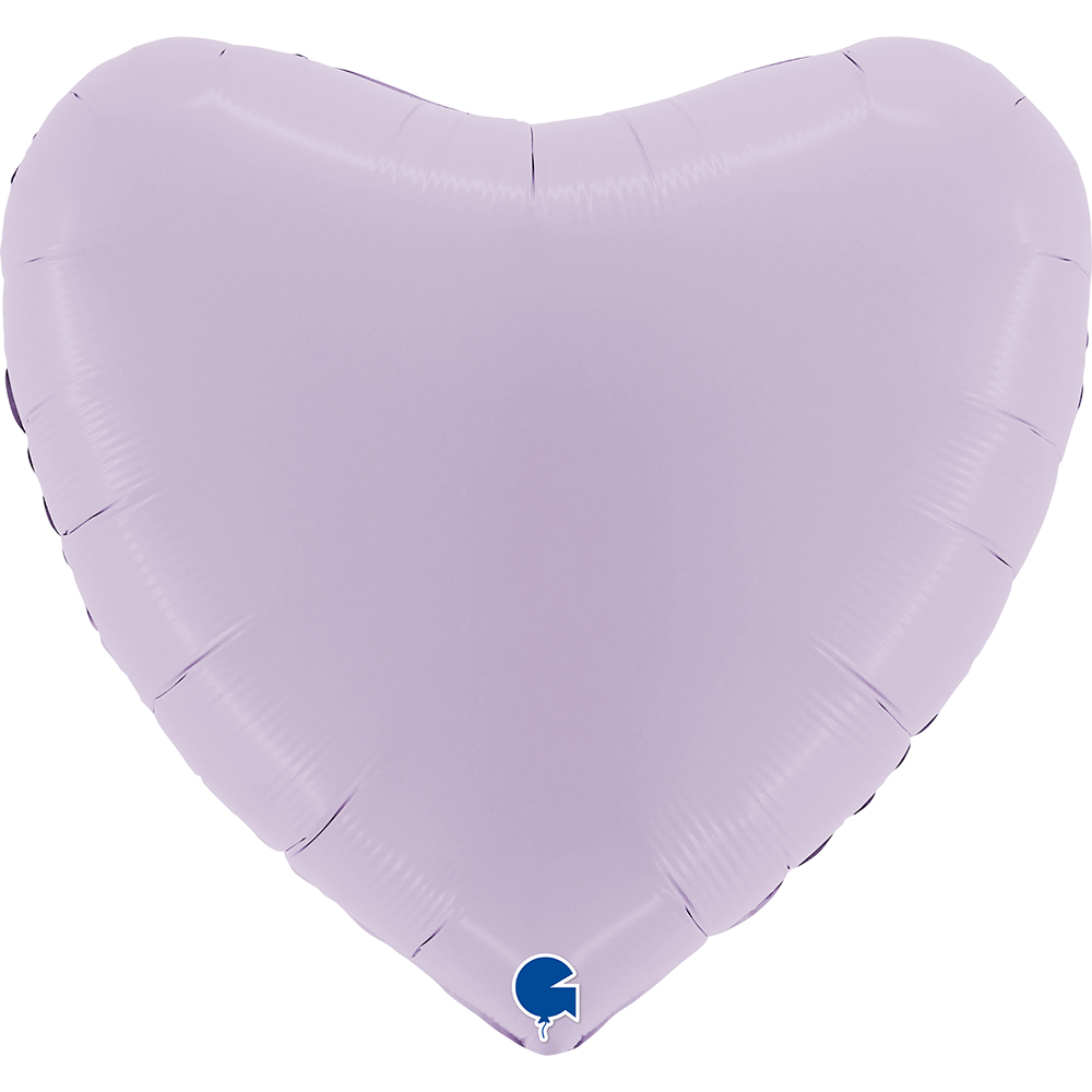 36" Herz Matte Lilac (unverpackt)