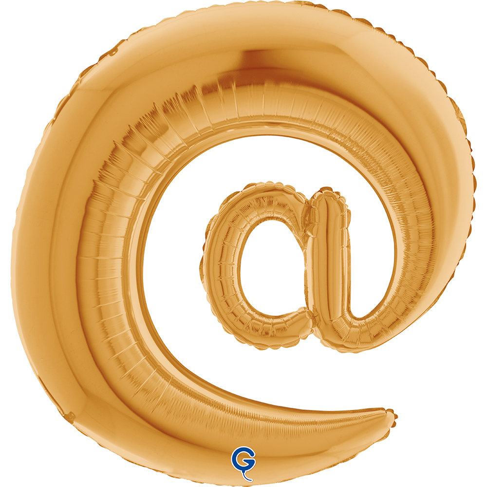 40" Symbol "@" Gold (Altgold)