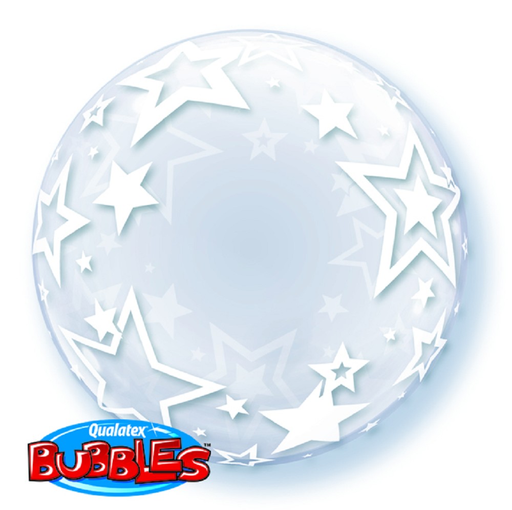 24" Deko Bubble Stylish Stars