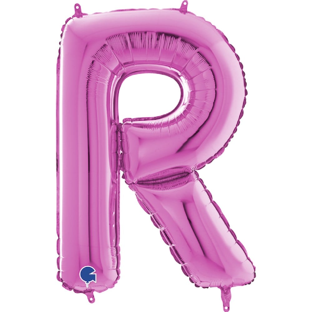 26" Folienbuchstabe "R" Fuxia