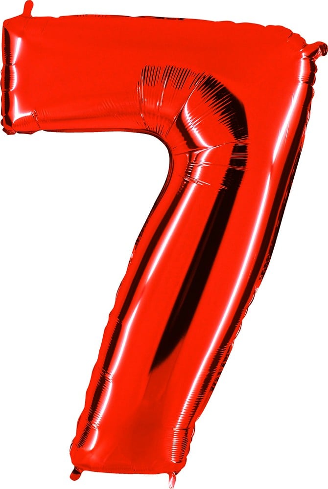40" Folienzahl "7" Red