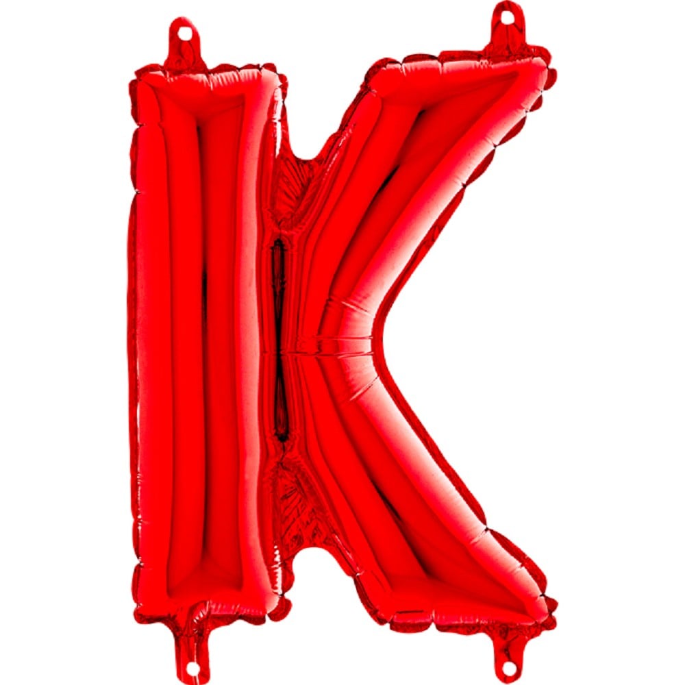 14" Folienbuchstabe "K" Red