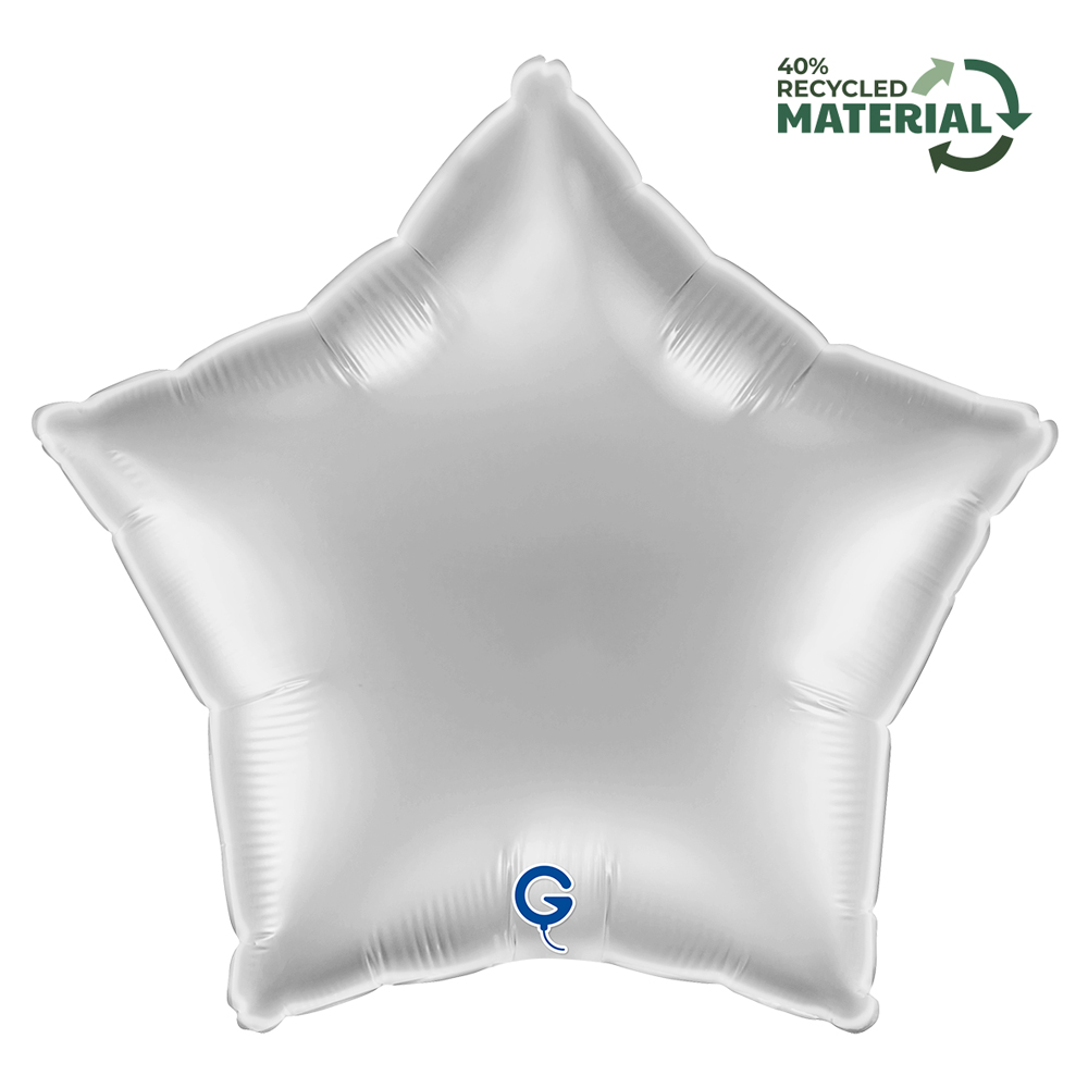 18" Stern Silber (unverpackt)