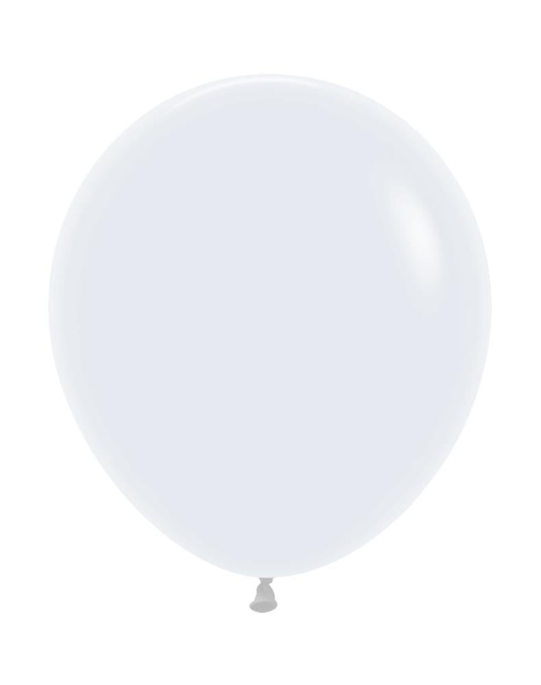 18" White (25 Stück)