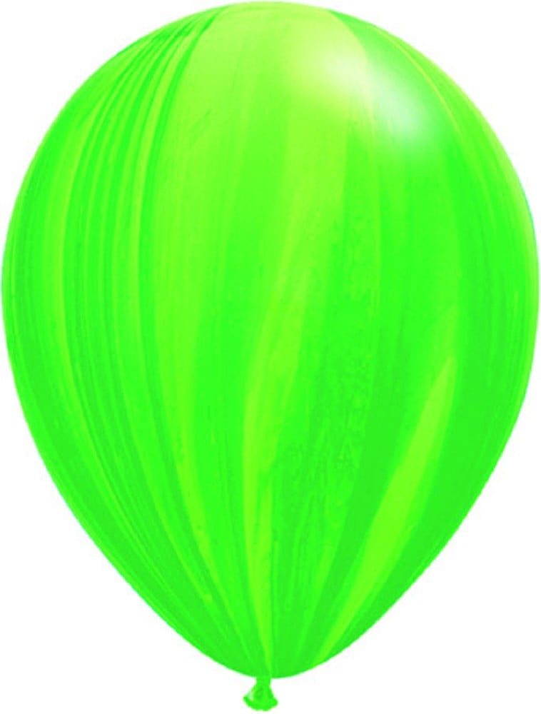11" Green Rainbow Super Agate (25 Stück)