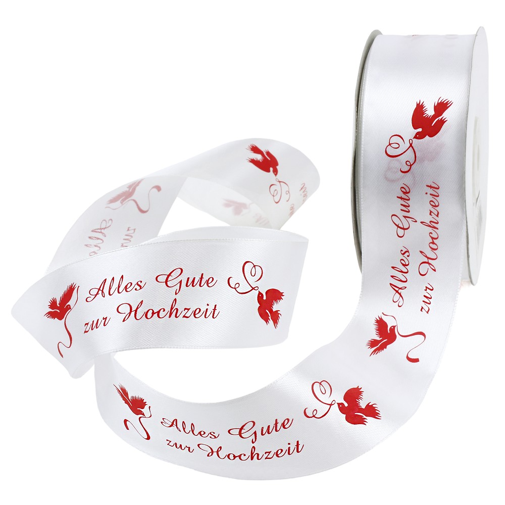 Schleifenband Alles Gute zur Hochzeit