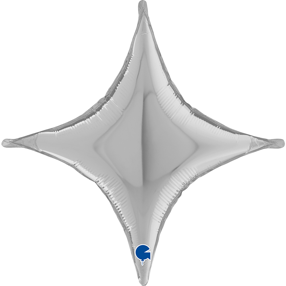 18" Deco-Concave Cross Silver (unverpackt)