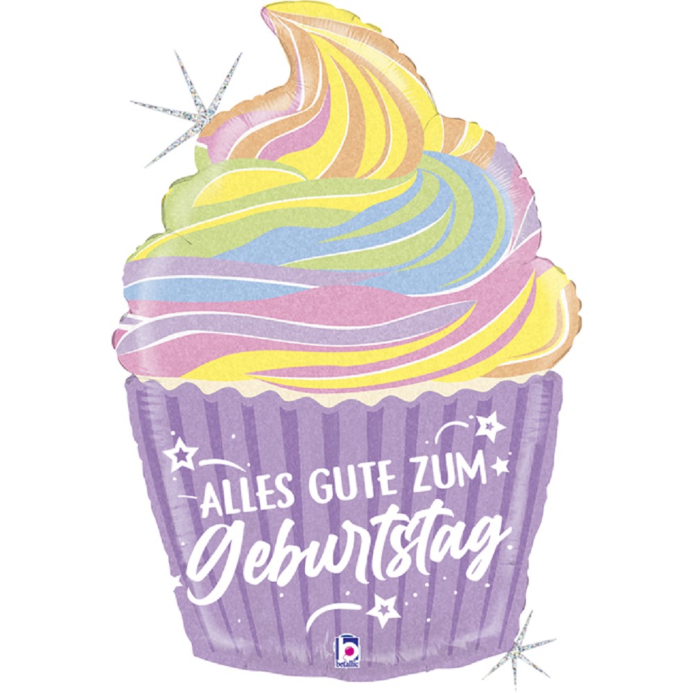25" Geburtstag Cupcake