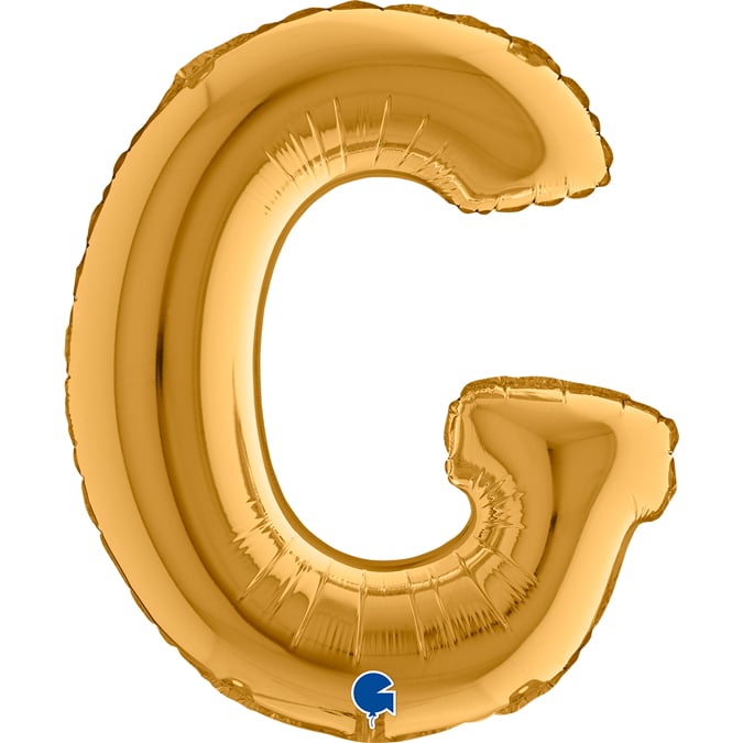 14" Folienbuchstabe "G" Gold (Altgold)