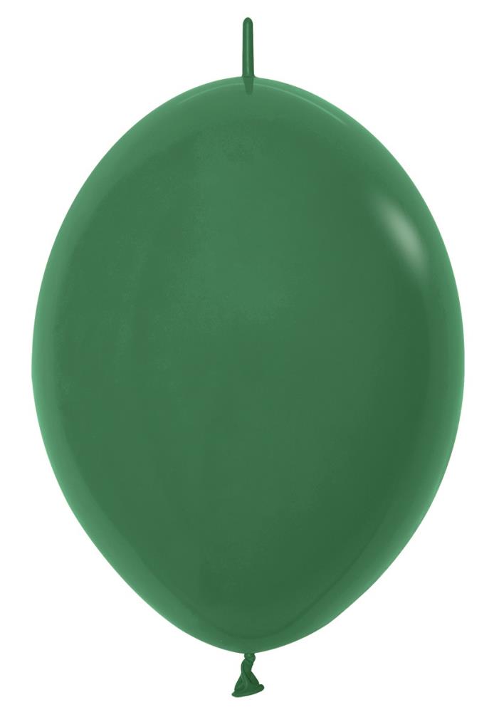 12" Link-o-loon Forest Green (50 Stück)