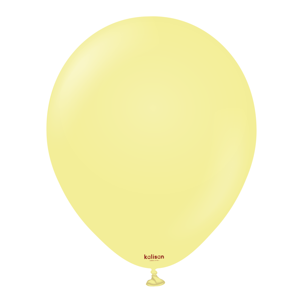 12" Macaron Yellow (100 Stück)