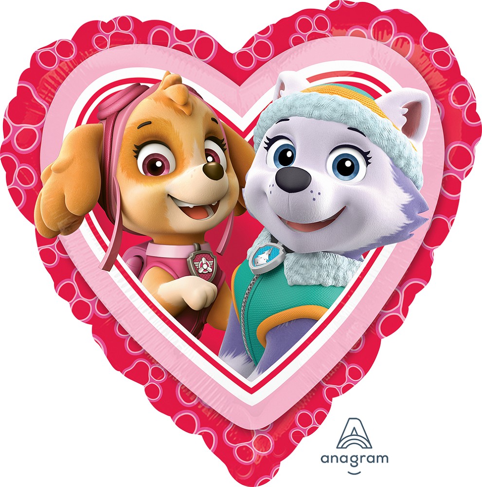 18" Herz Paw Patrol Love Girl