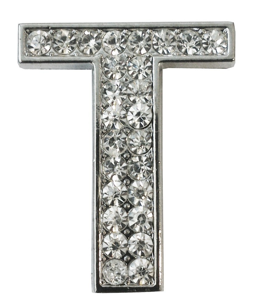 Strass-Buchstabe T (3,5cm)