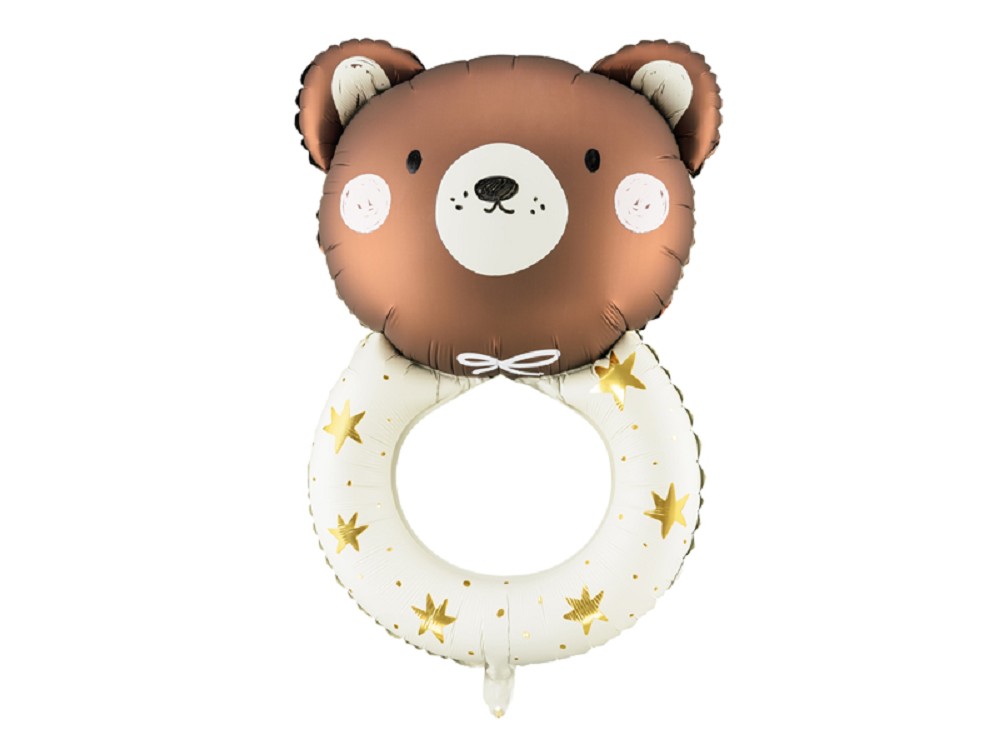 35" Teddybär Rassel (61x88cm)