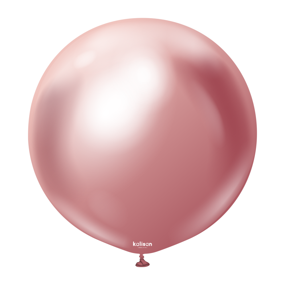 24" Riesenballon Mirror Pink (2 Stück)