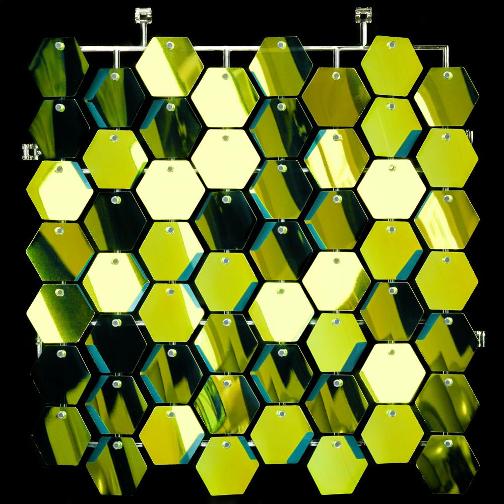 SolaAir Sequin Wall Nova (Waben) - Green/Blue