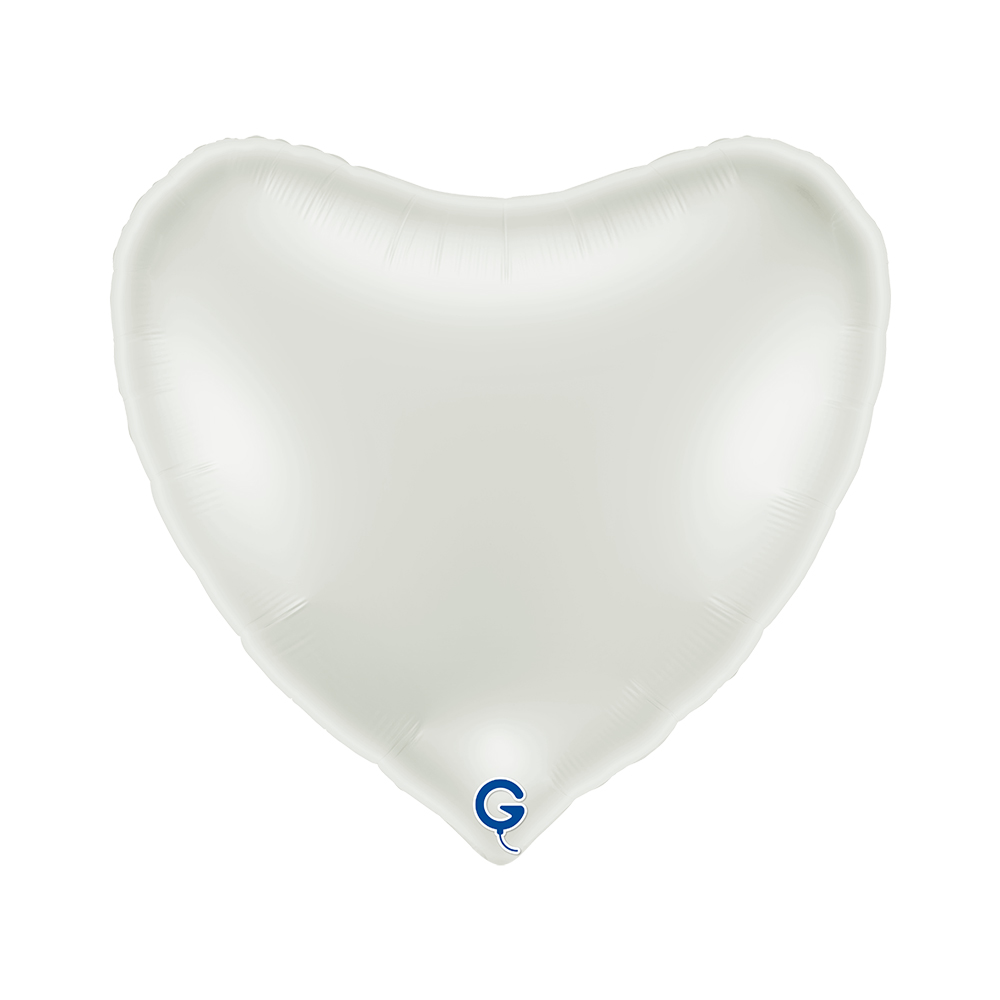 36" Herz White (unverpackt)