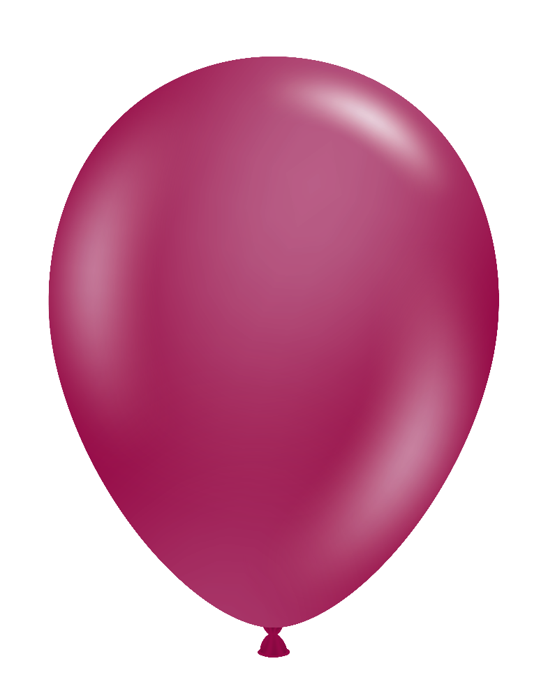 17" Crystal Burgundy (25 Stück)