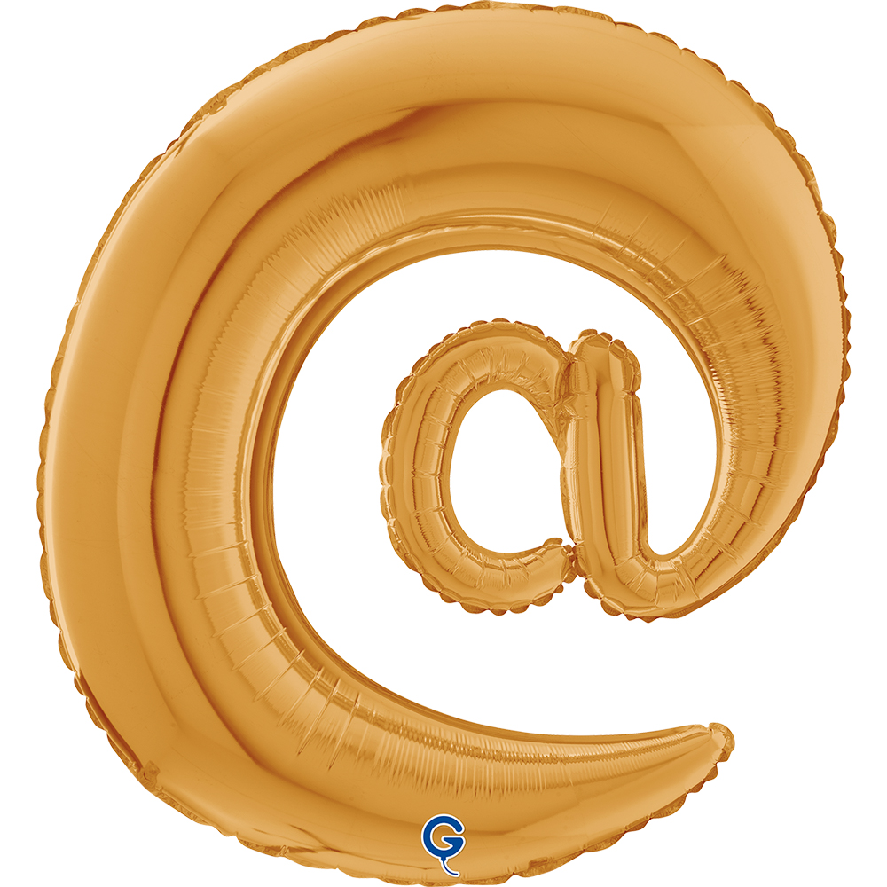 26" Symbol "@" Gold (Altgold)