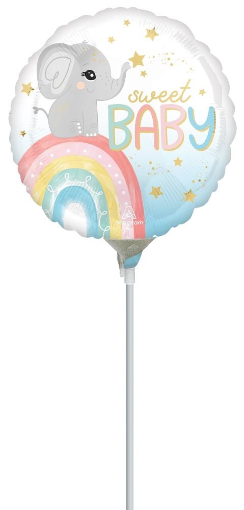 9" Satin Baby Elephant (ohne Ventil, zum Selbstverschweißen)