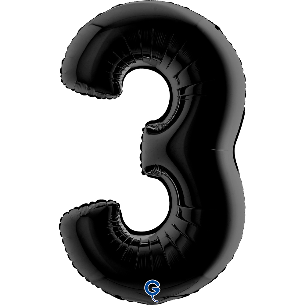 40" Folienzahl "3" Black