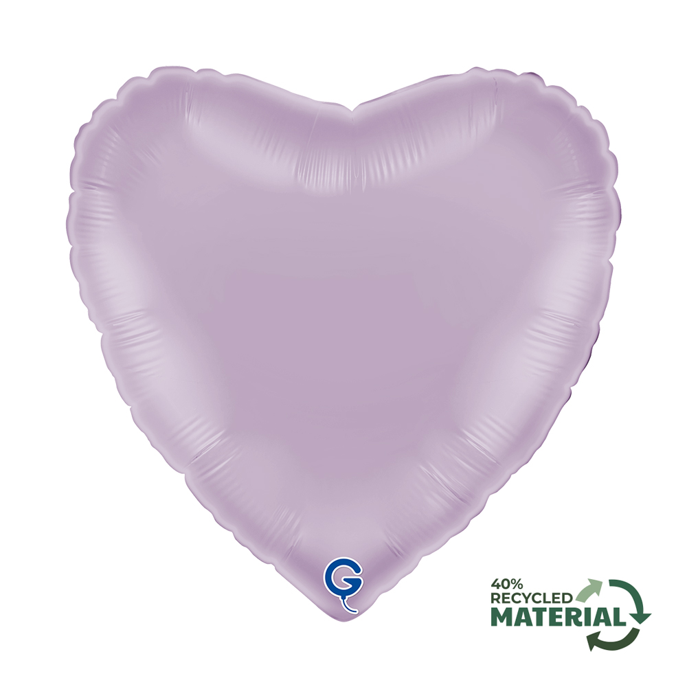 18" Herz Lilac (unverpackt)