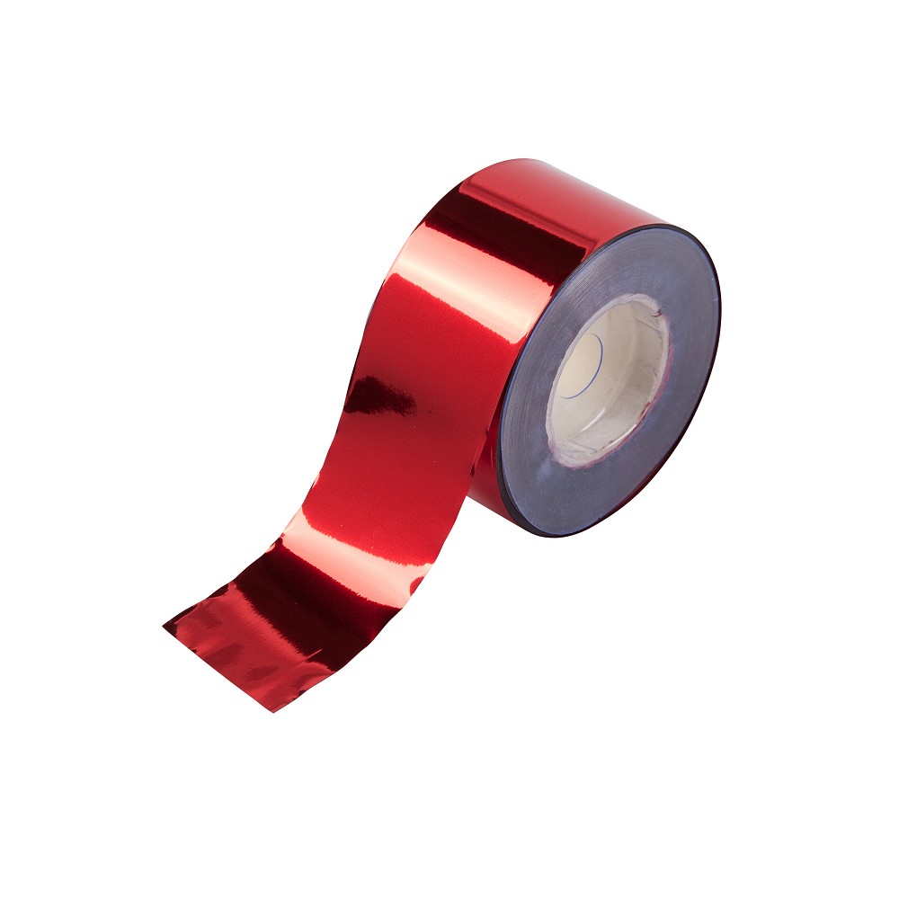Folienrolle 4cm x 100m Rot