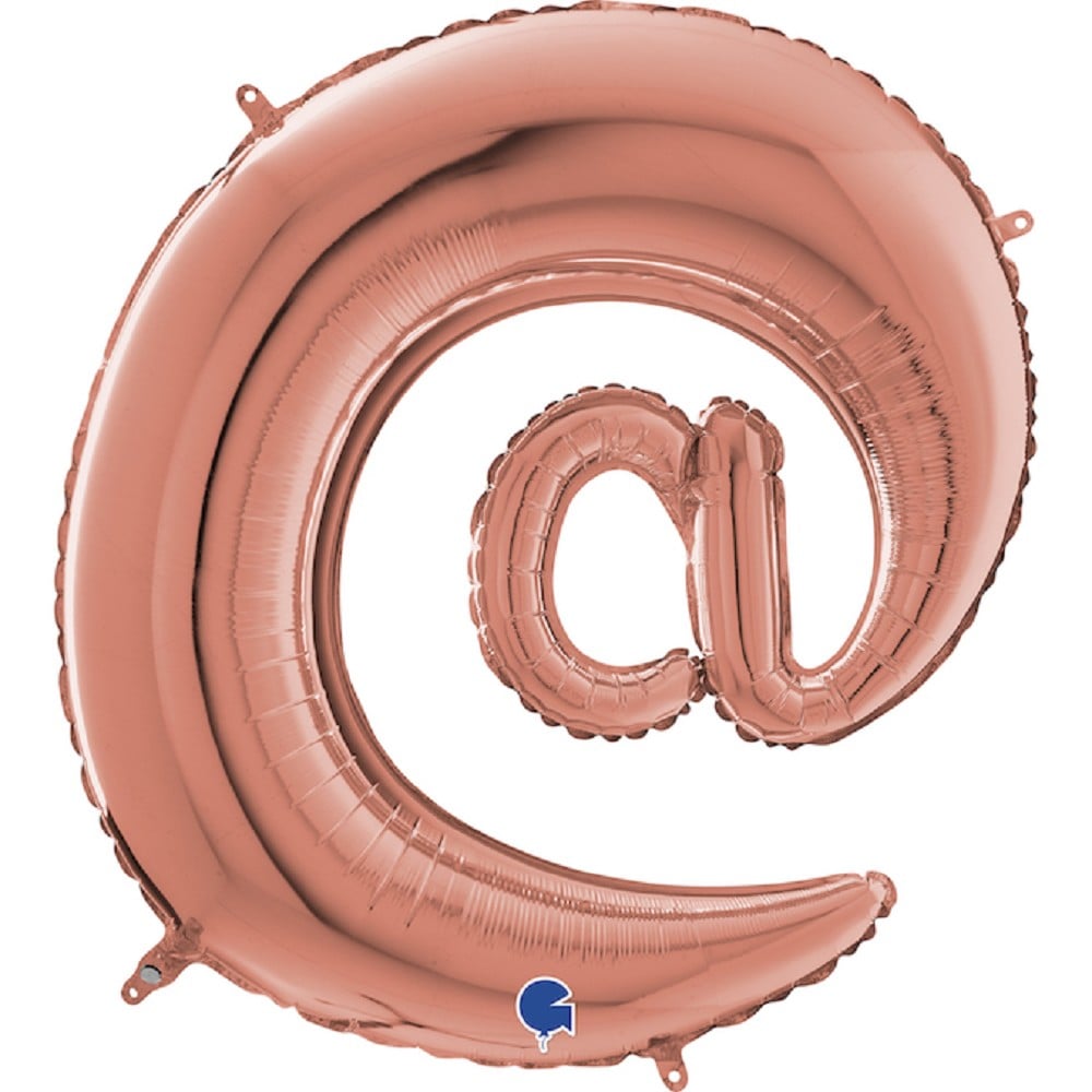 26" Symbol "@" Rosé Gold