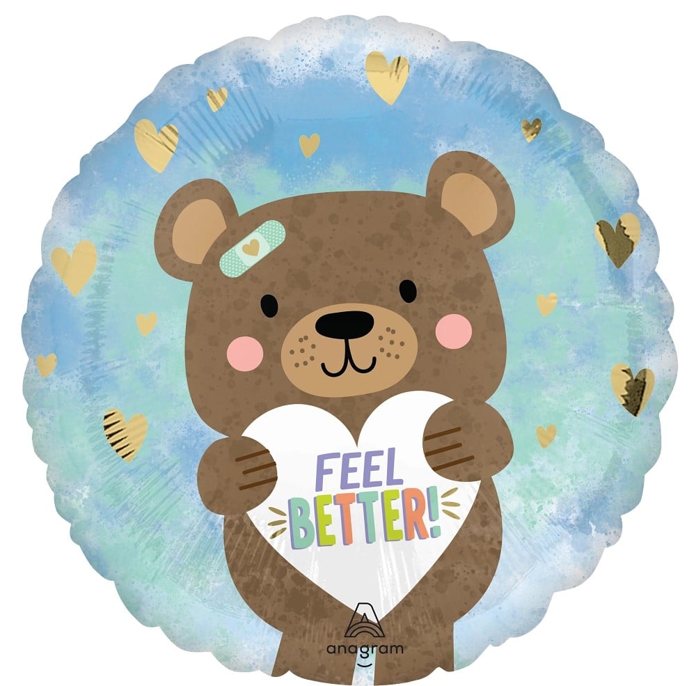 18" Feel Better Bear