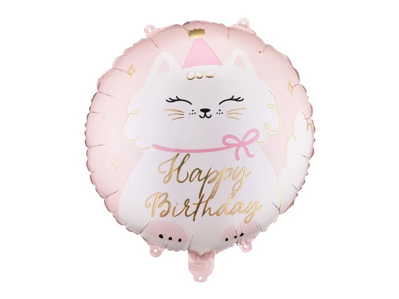 18" Happy Birthday Kitten (45 Cm)