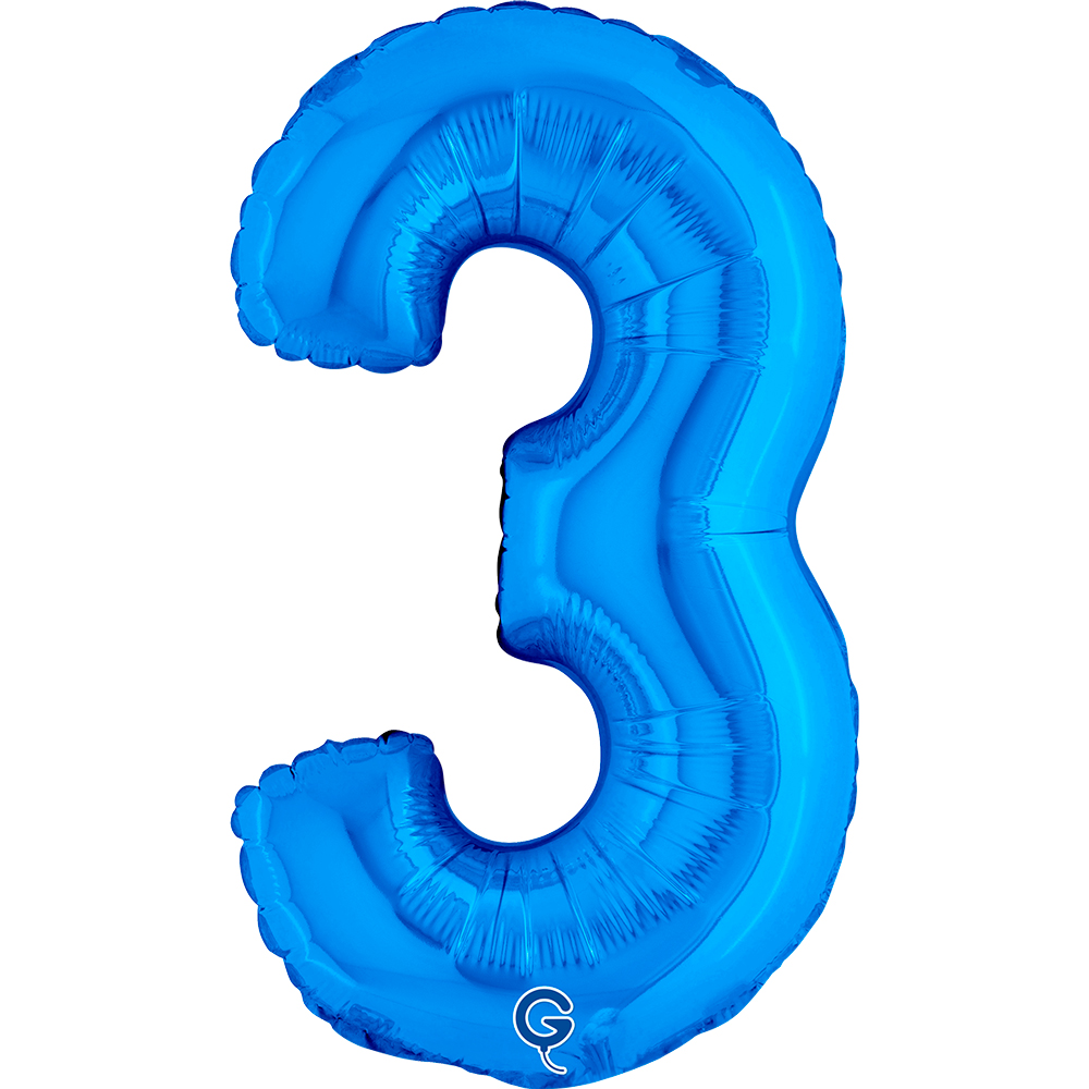 14" Folienzahl "3" Blue