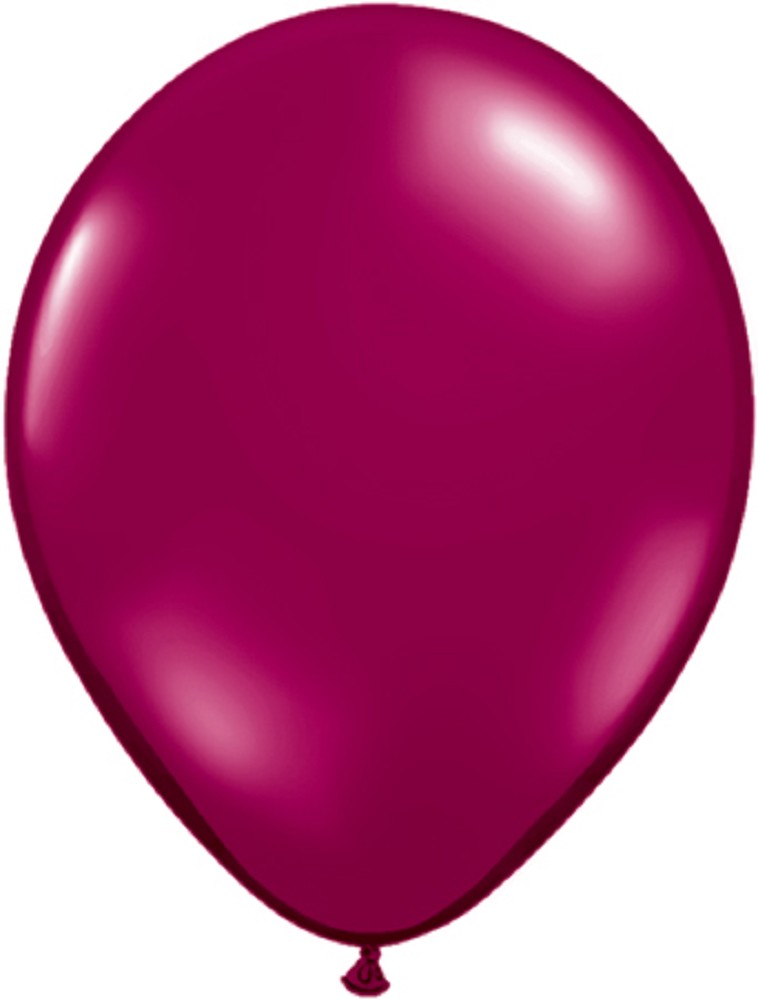 5" Jewel Sparkling Burgundy (100 Stück)