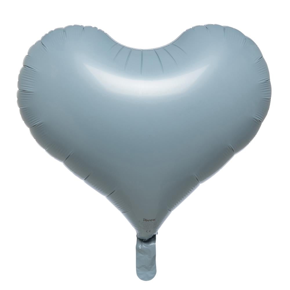 14" Jelly Heart Blue Gray (ibrex)