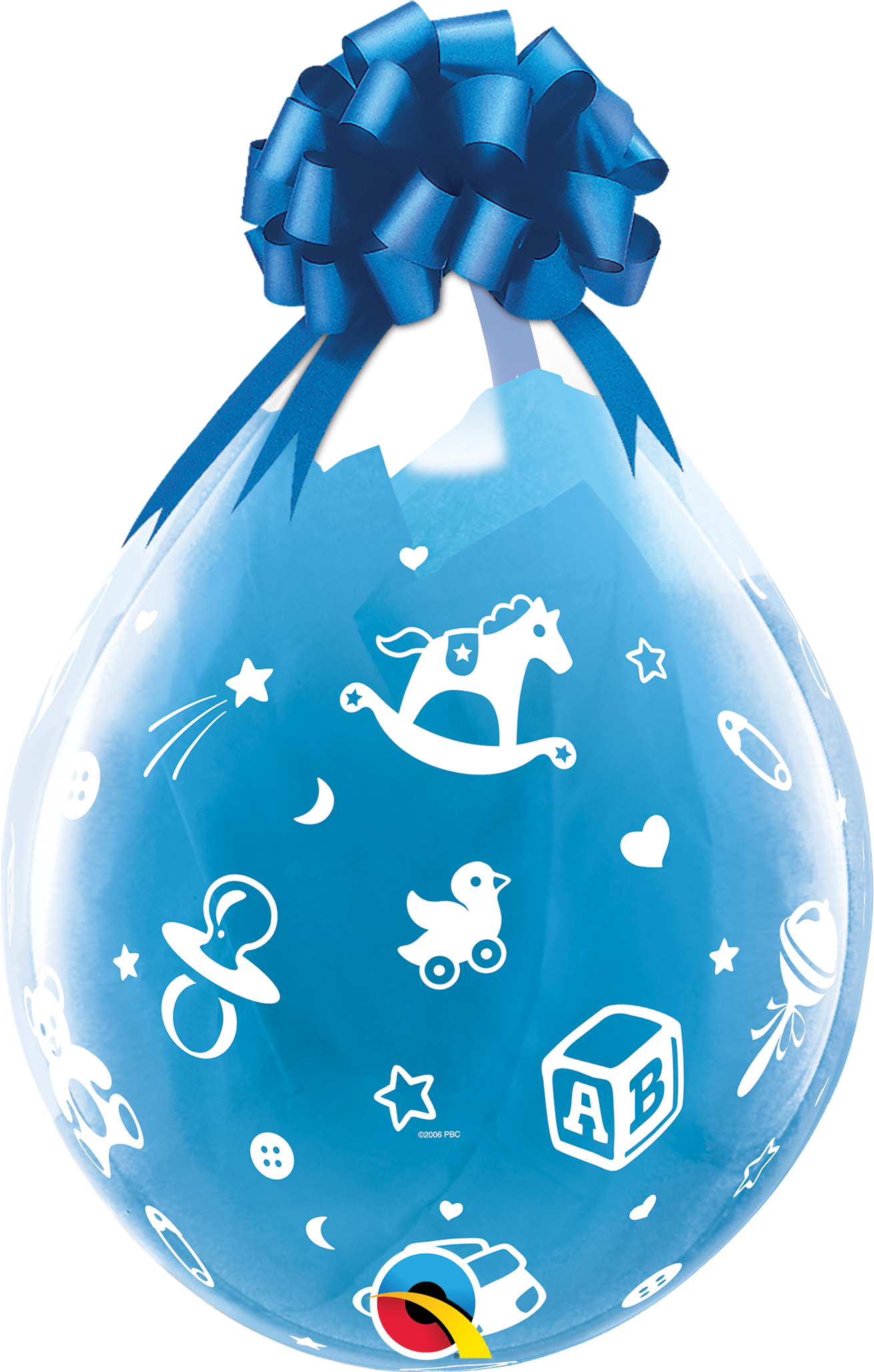 18" Verpackungsballon Babymotive (Druck weiß)