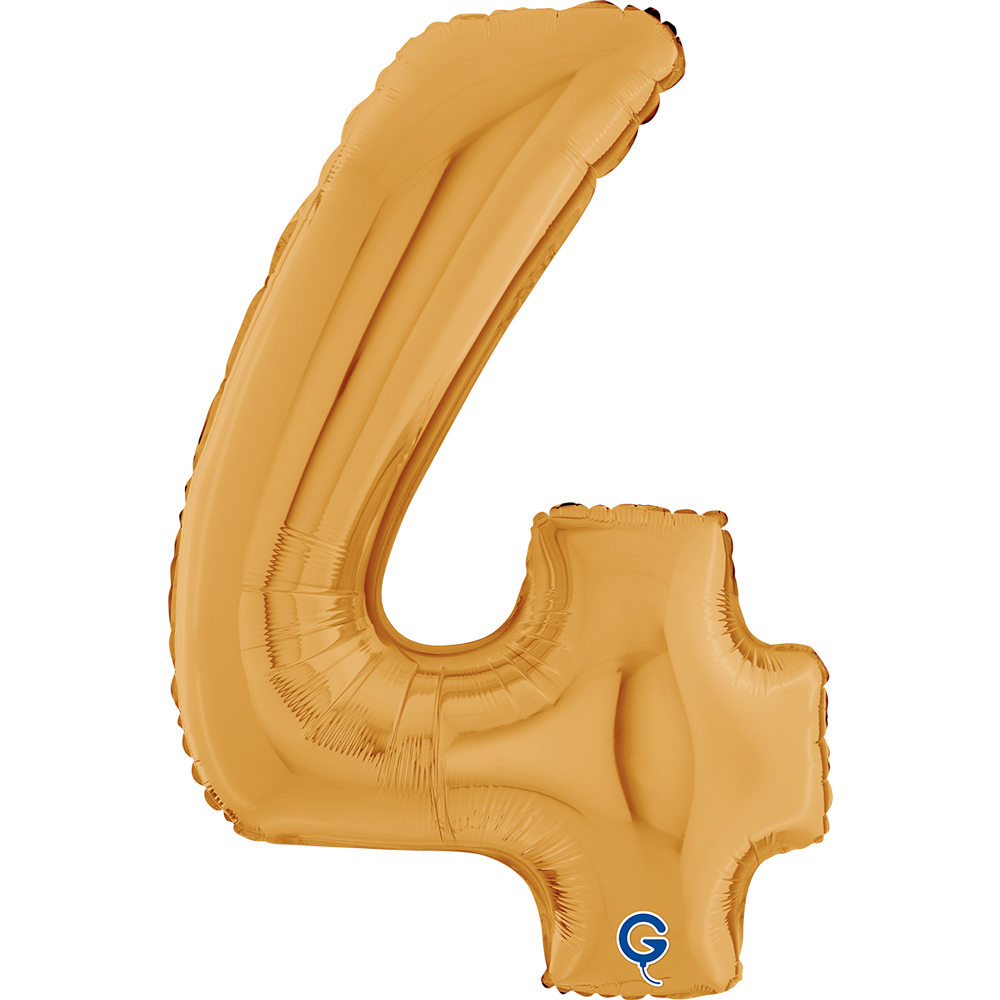 26" Folienzahl "4" Gold (Altgold)