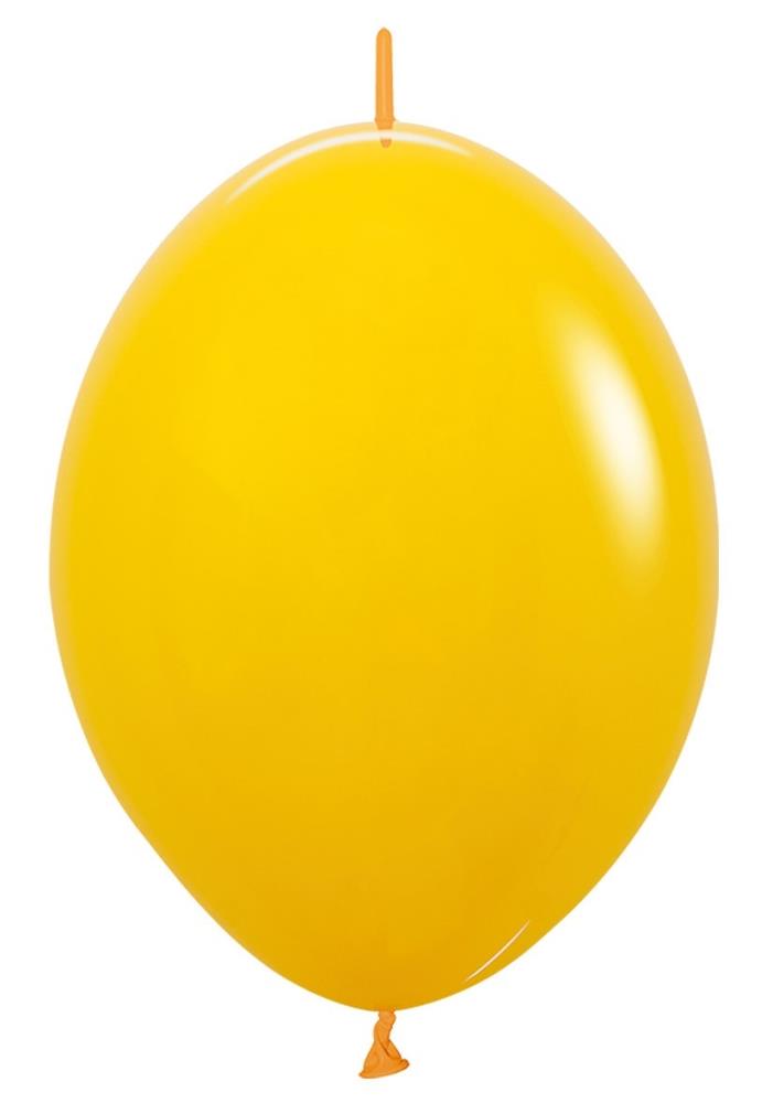 6" Link-o-loon Honey Yellow (50 Stück)