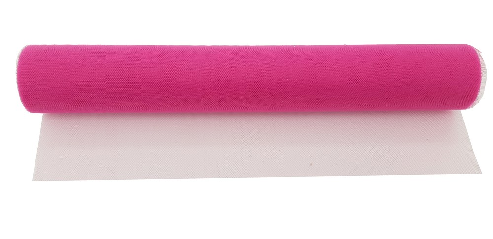 Tüll pink 36cm x 9,10m