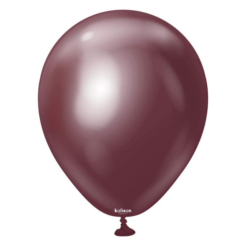 5" Mirror Burgundy (100 Stk.)