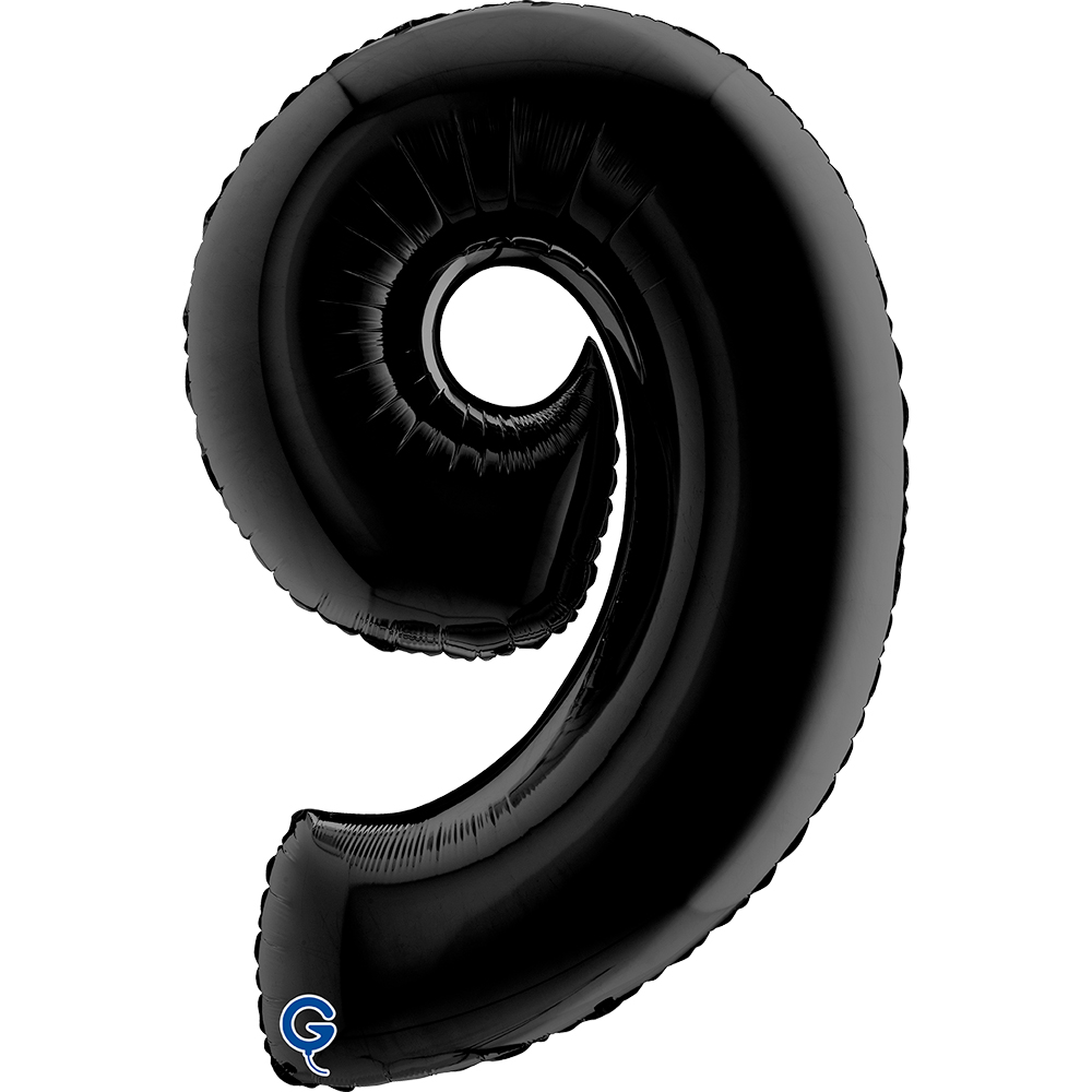 40" Folienzahl "9" Black