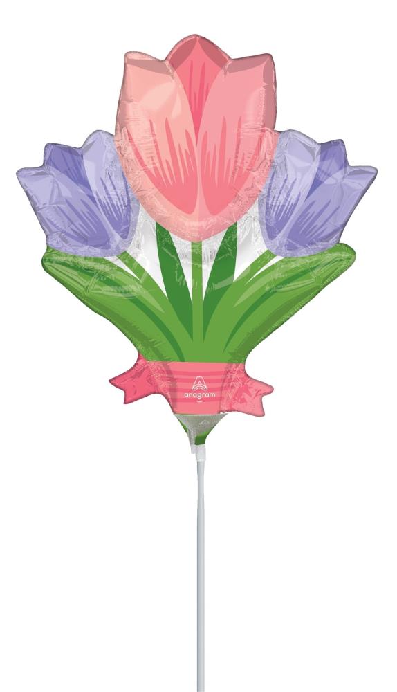 14" Spring Cheer Tulips  (ohne Ventil, zum Selbstverschweiße