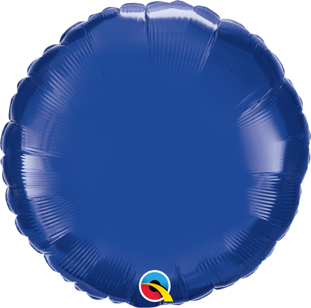 18" Rund Dark Blue (unverpackt)