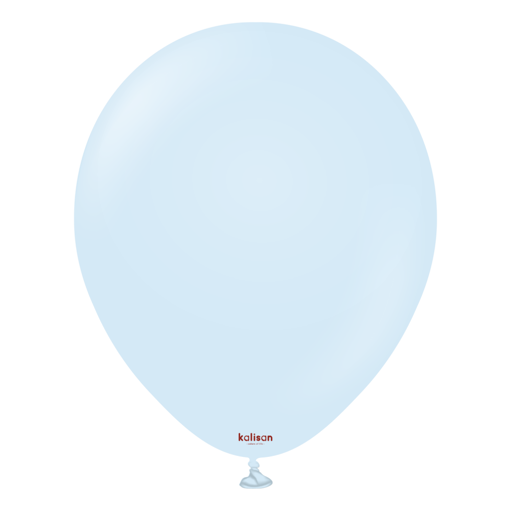 18" Macaron Baby Blue (25 Stück)
